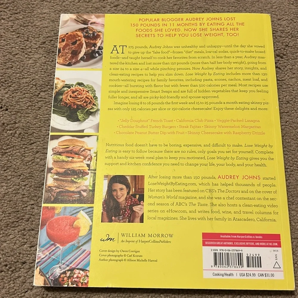Lose Weight by Eating Cookbook - Red Cover, Softcover